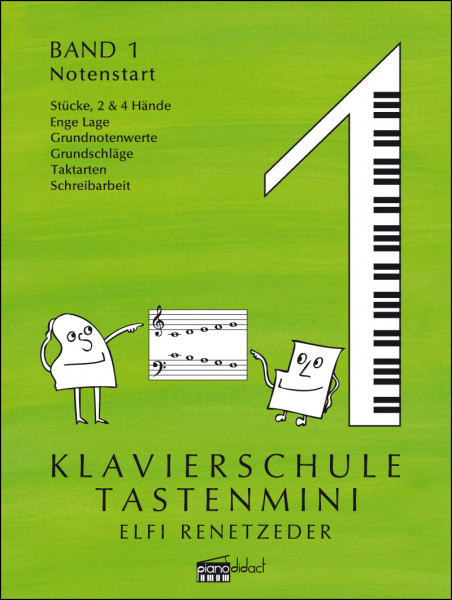 Klavierschule Tastenmini Band 1 Notenstart