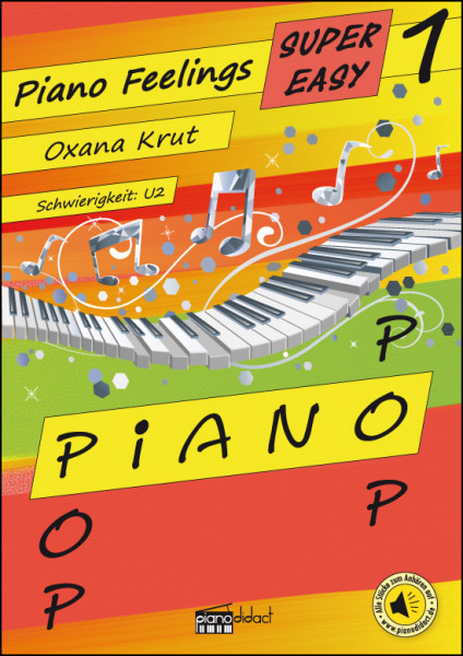 Piano Feelings Super EASY von Oxana Krut (Piano Pop) Coverseite