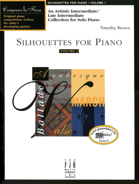 Silhouettes for Piano, Volume 1