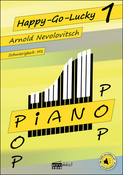 Happy-Go-Lucky 1 von Arnold Nevolovitsch (Piano Pop), Coverseite (Pianodidact 3273)