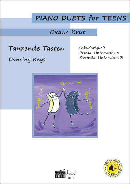 Tanzende Tasten (Piano Duets) Coverseite