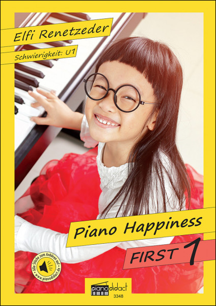 Piano Happiness - First 1 von Elfi Renetzeder (Coverseite)