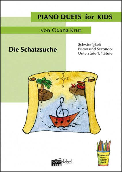 Die Schatzsuche (Piano Duets) Coverseite