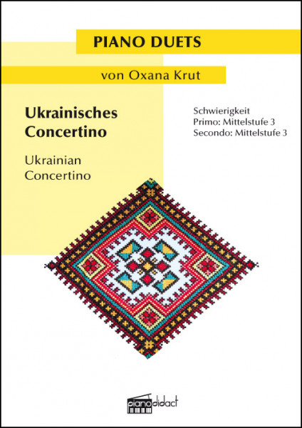 Ukrainisches Concertino (Piano Duets) von Oxana Krut