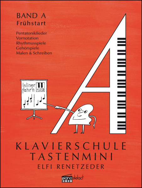 Coverseite Klavierschule Tastenmini Band A