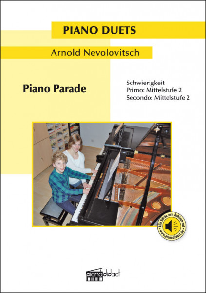 Piano Parade von Arnold Nevolovitsch (Piano Duets) - Coverseite (Pianodidact 3283)