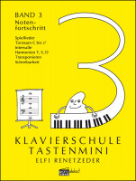 Klavierschule Tastenmini Band 3 Notenfortschritt Klavierschule Tastenmini Band 3 Notenfortschritt