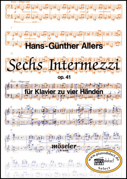 Sechs Intermezzi op. 41