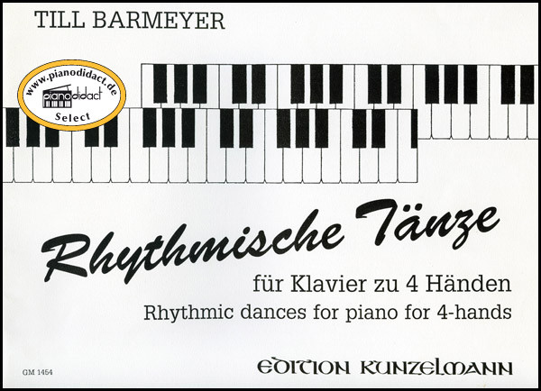 Rhythmische Tänze für Klavier zu 4 Händen