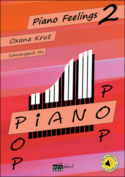 Piano Feelings 2 von Oxana Krut (Piano Pop) Coverseite, Vorderseite